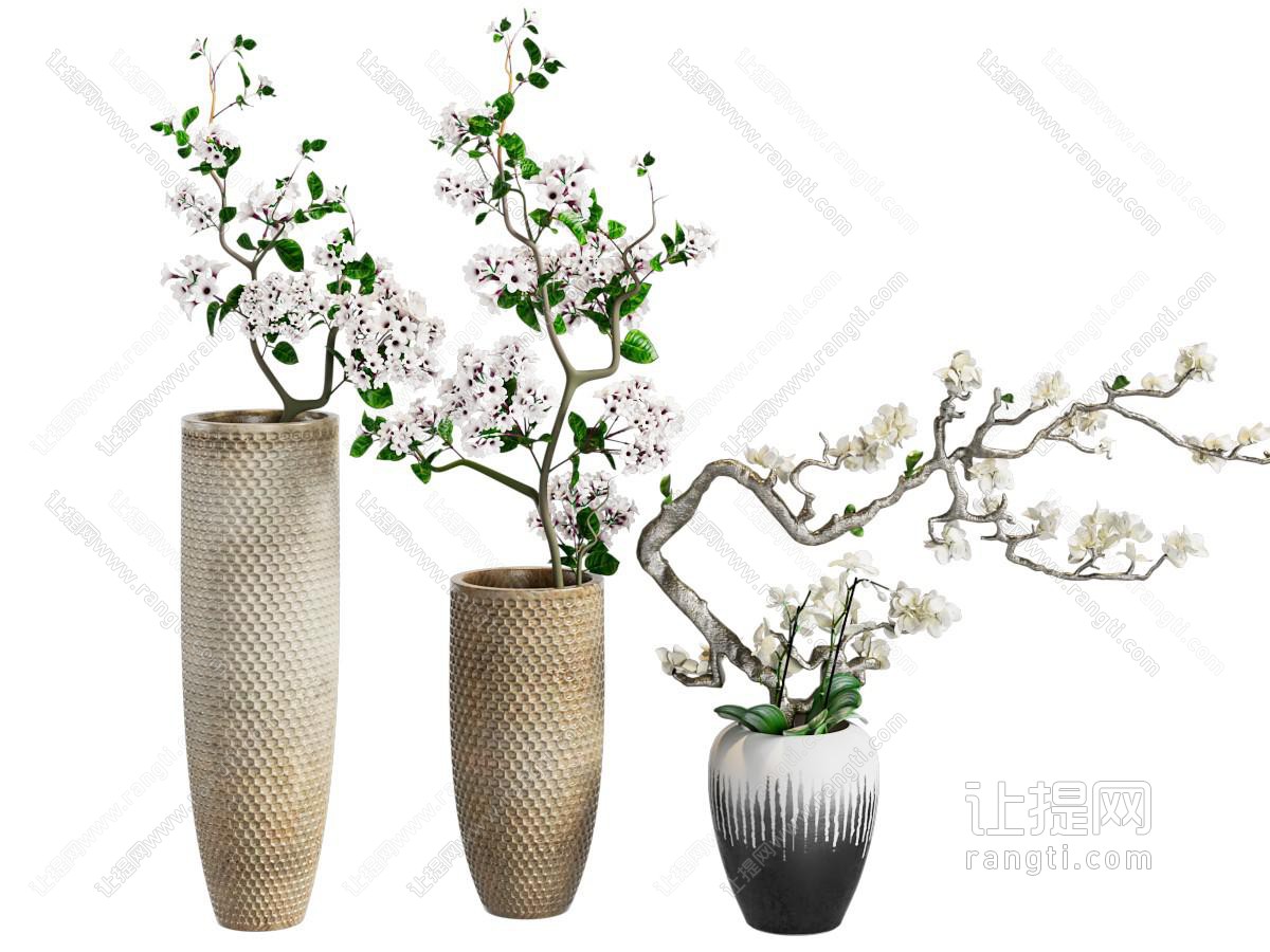 新中式绿植盆栽