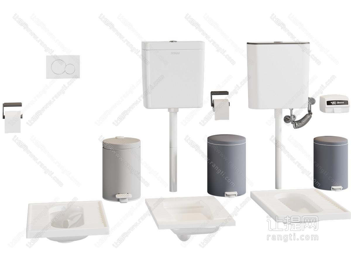 厨卫 现代蹲便器