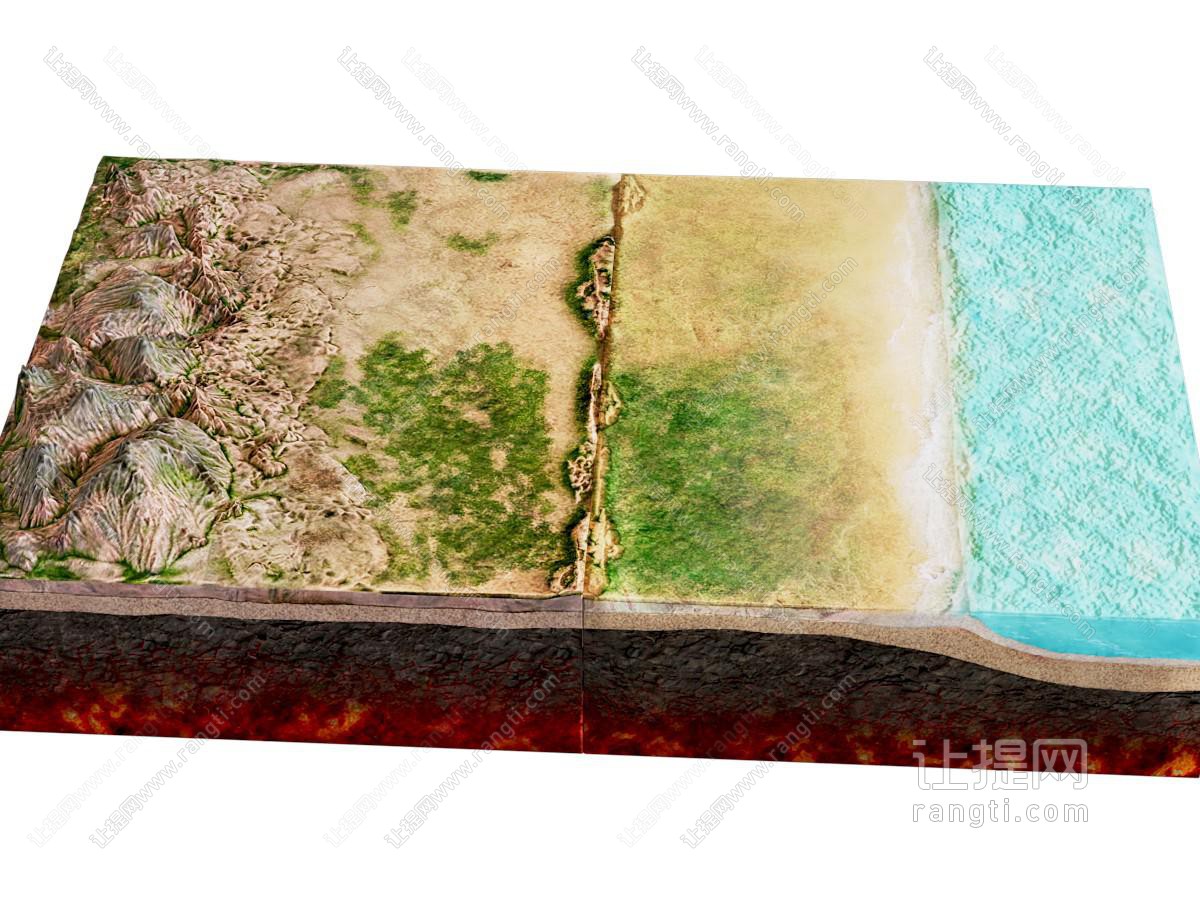 现代地球板块 动画板块 地形板块
