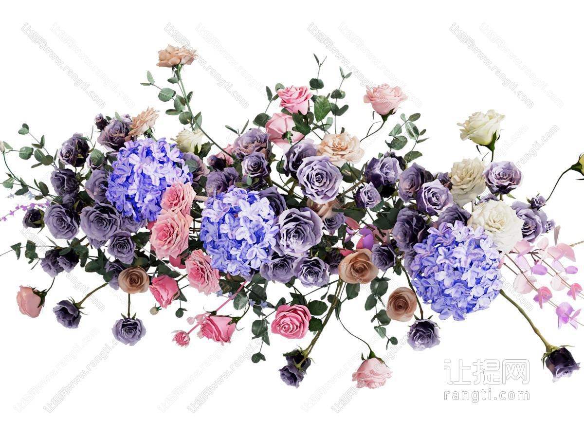 现代鲜花美陈