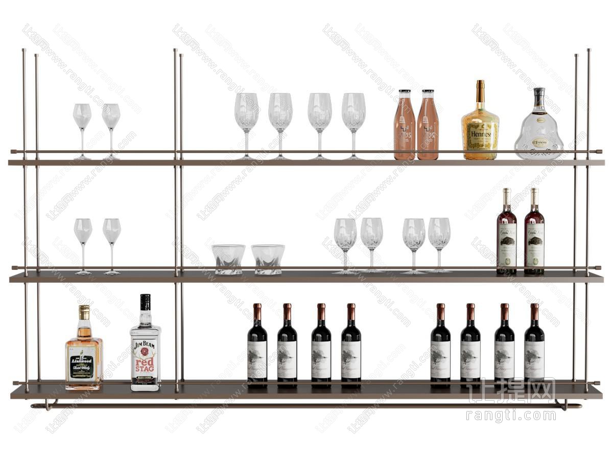 现代酒架