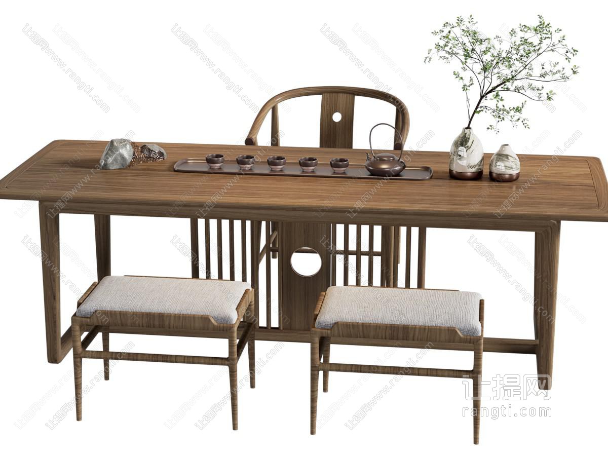 新中式茶桌 茶台