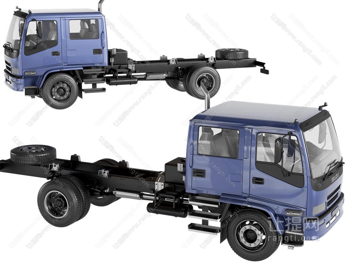 现代大型卡车 大型运输车 汽车