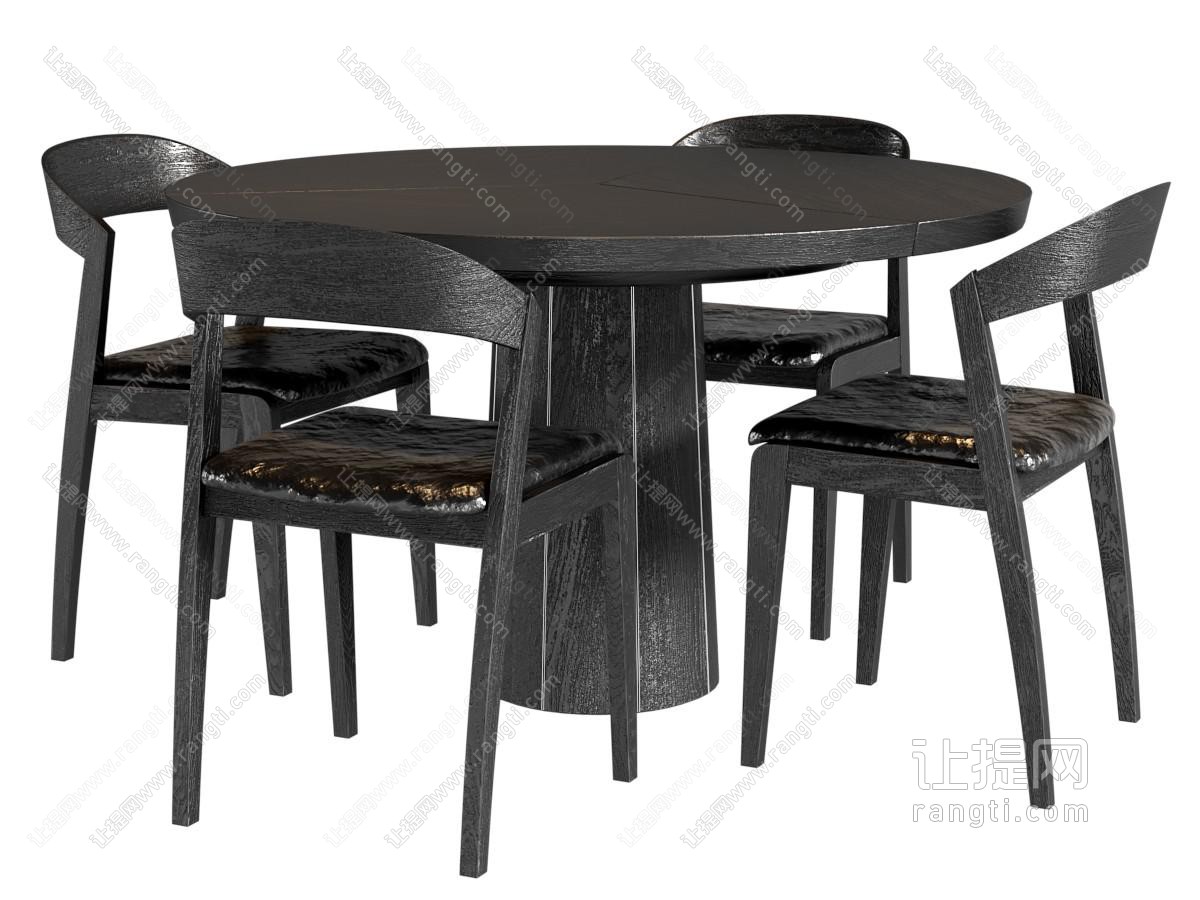 现代意式 餐桌椅