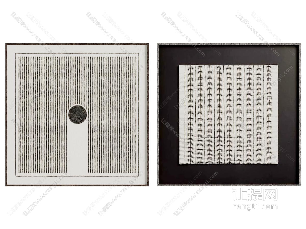 中古风挂画