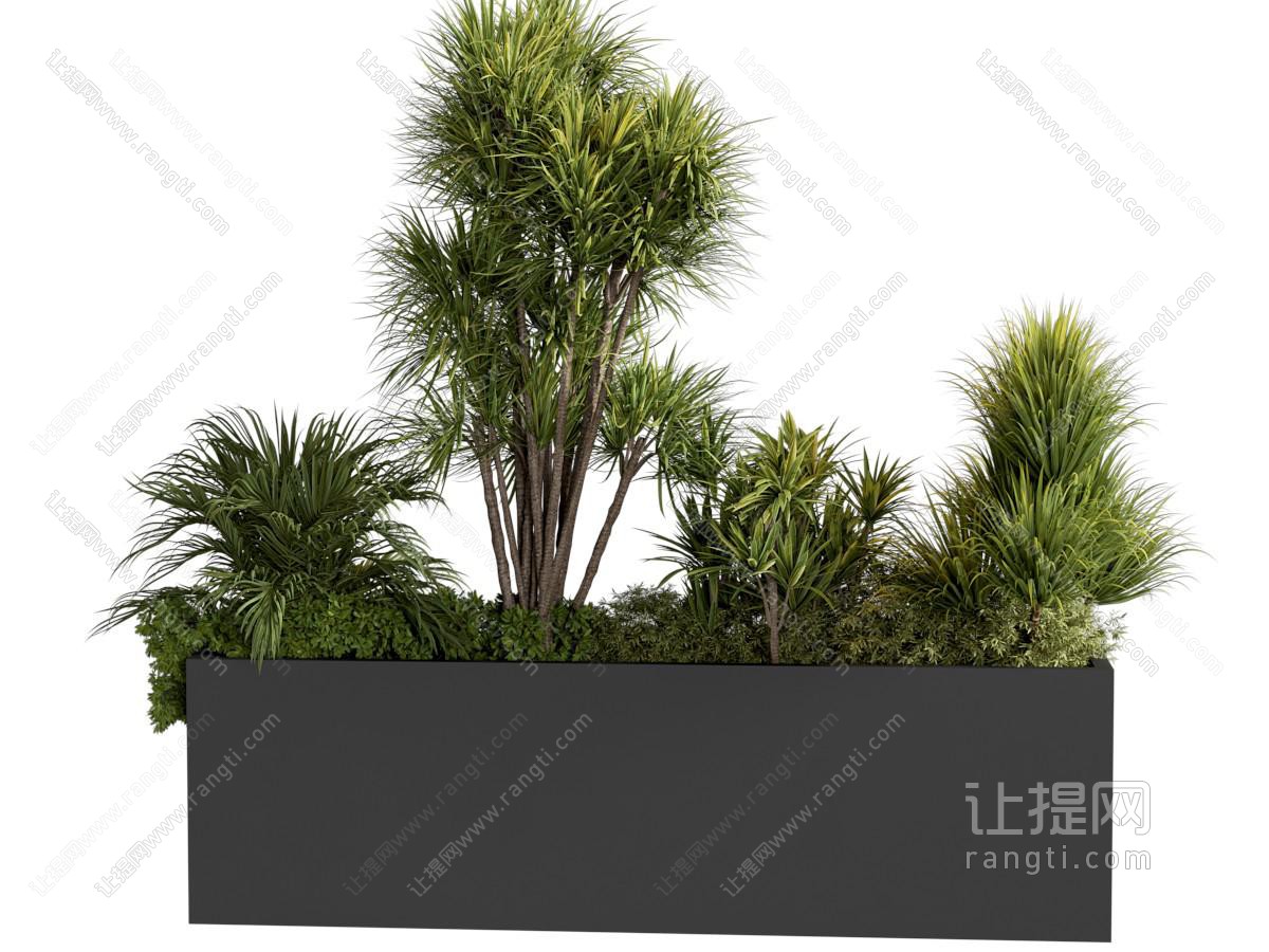中古复古盆景盆栽植物