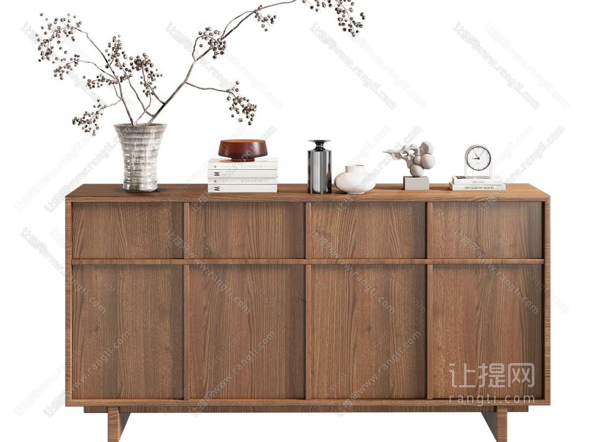 中古风玄关柜 边柜