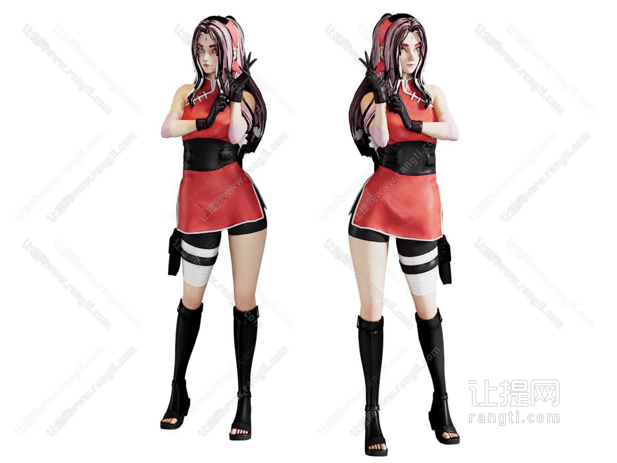 现代女性游戏角色
