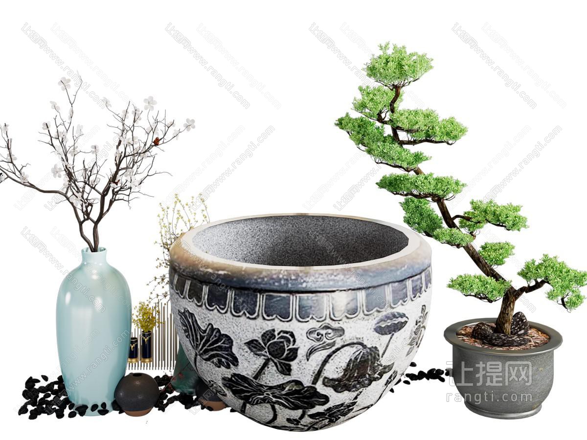 中式景观小品