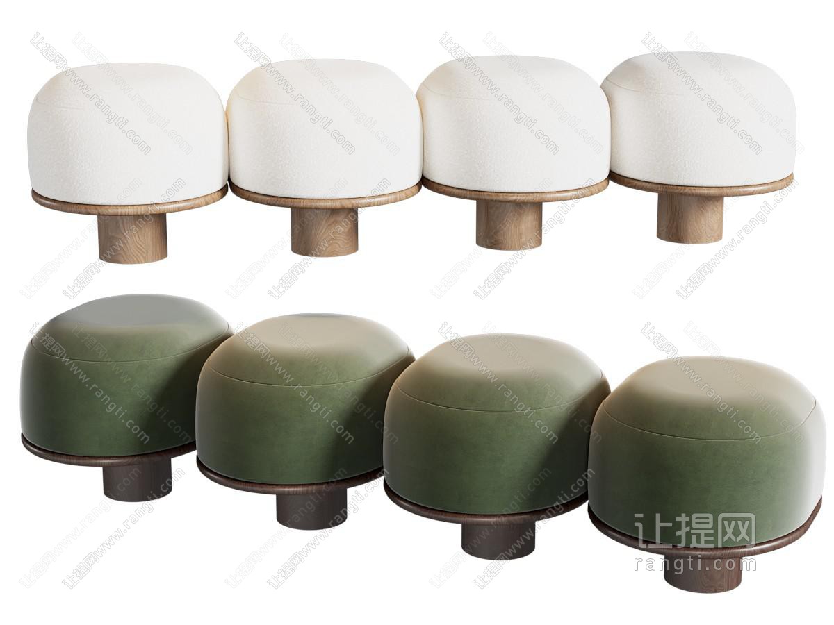 中古风 沙发凳 长凳 矮凳