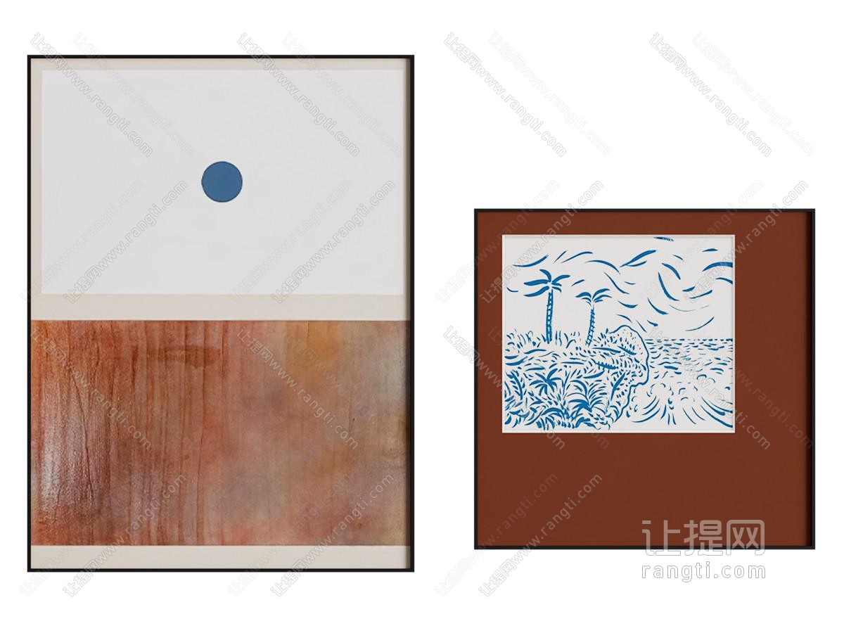 中古风复古挂画