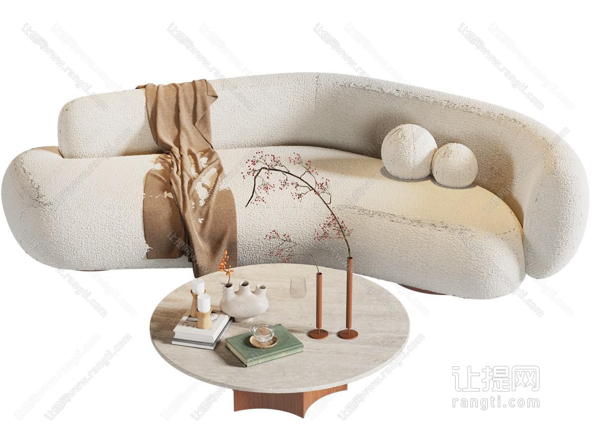 中古侘寂摆件组合