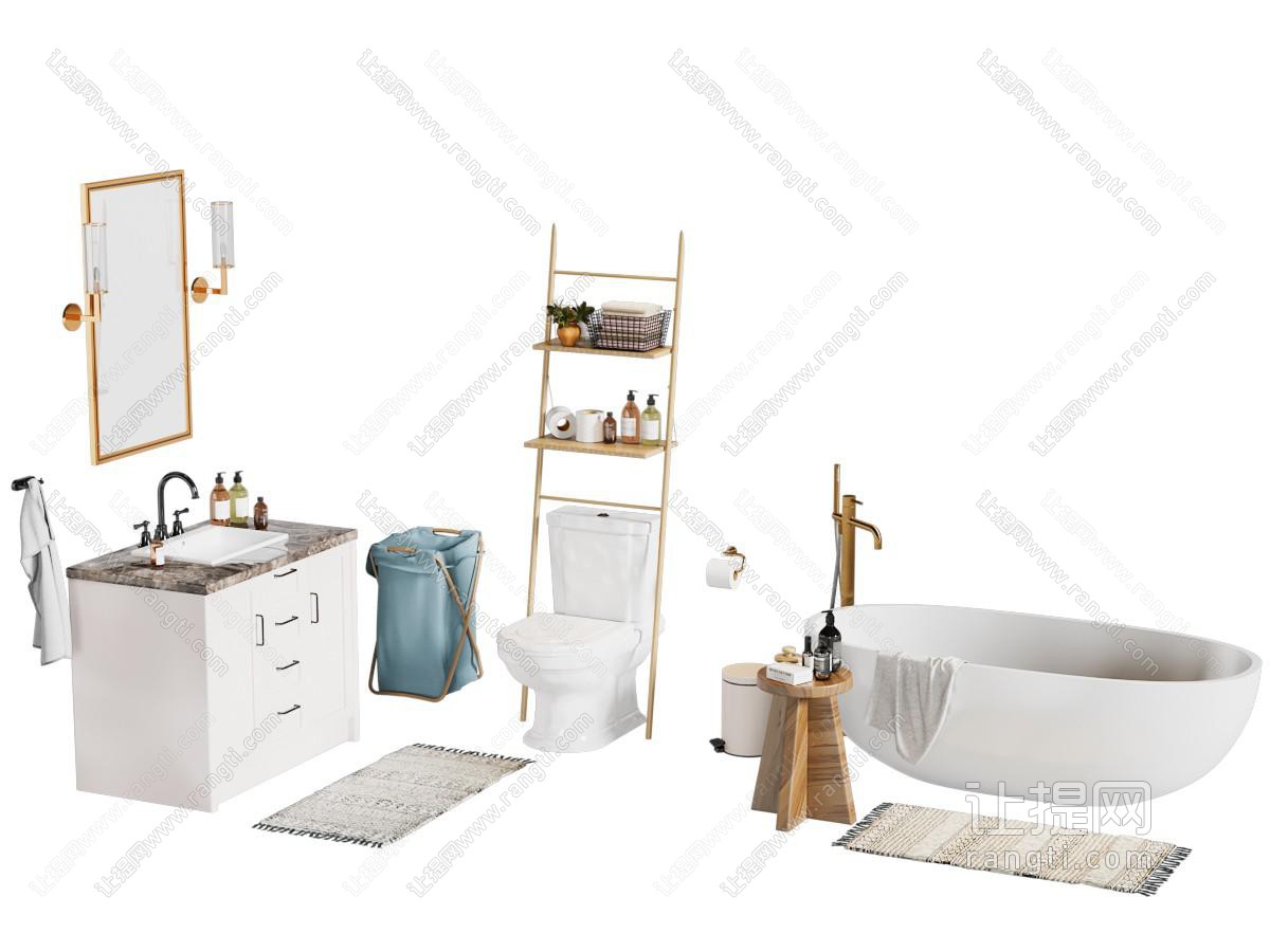 卫浴场景用品家具