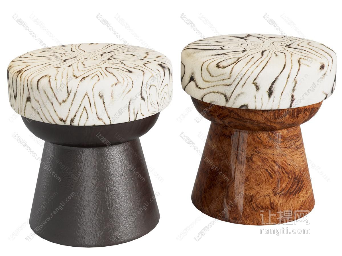 现代中古凳子