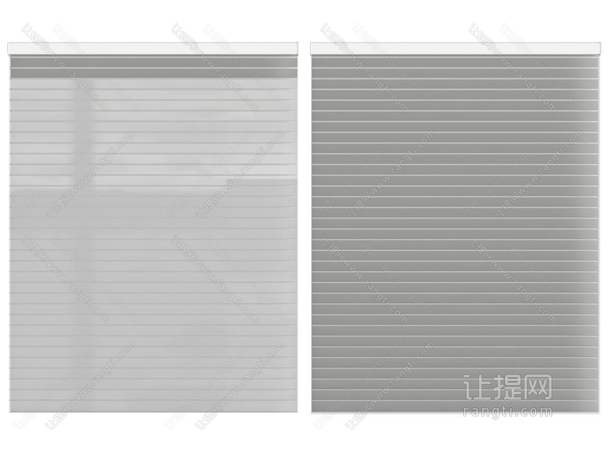 现代百叶窗帘