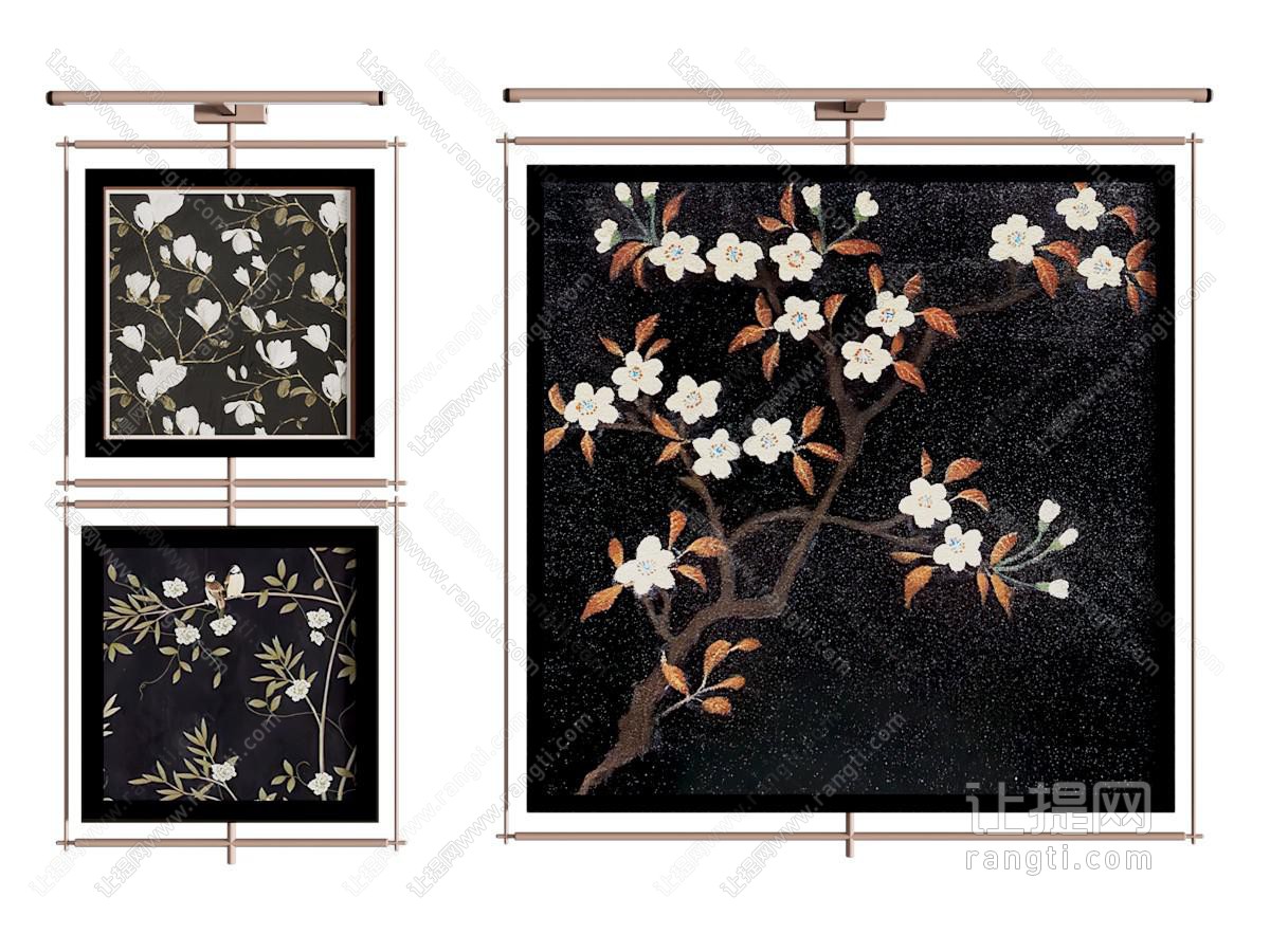 法式中古挂画 装饰画 挂画 画框 客厅挂画