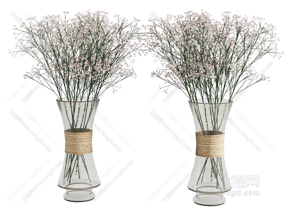 现代玻璃花瓶