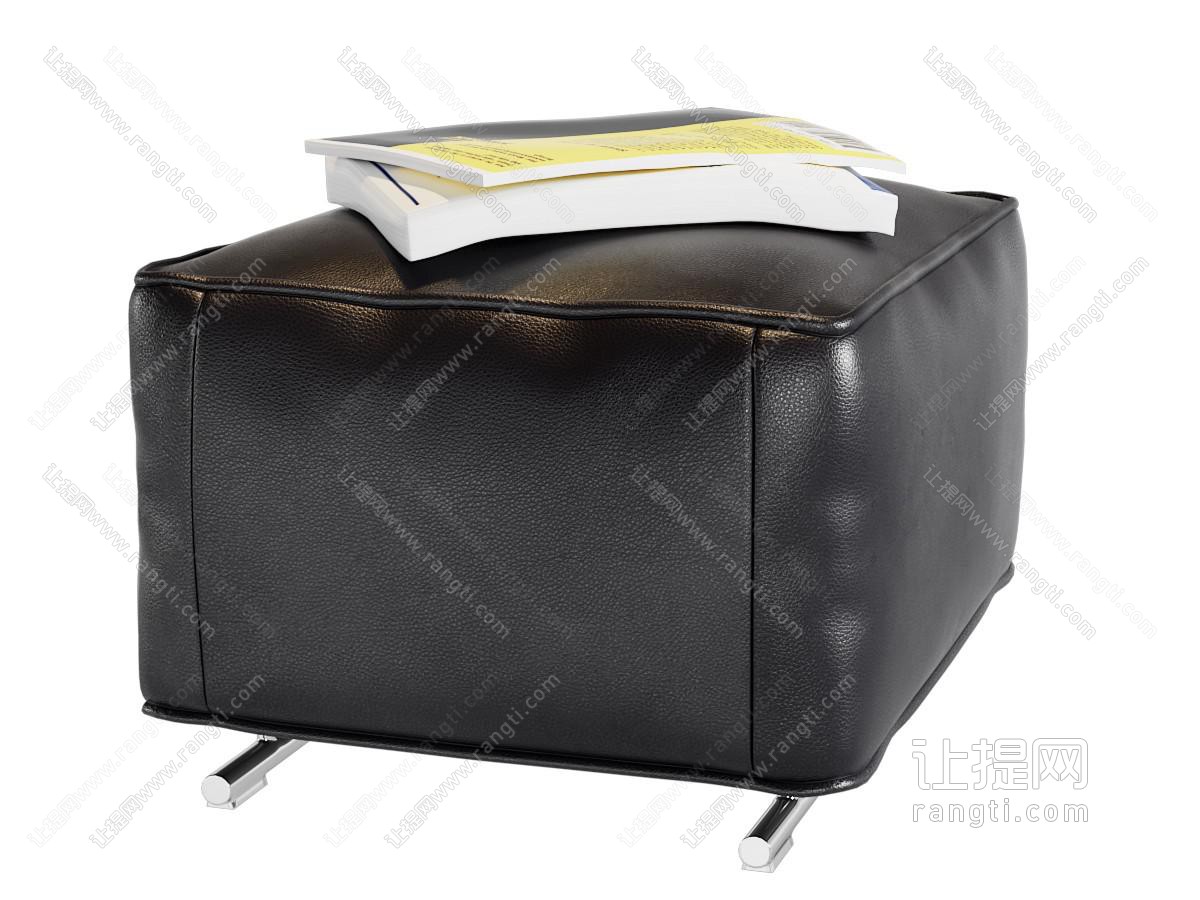 现代方形沙发凳 脚凳