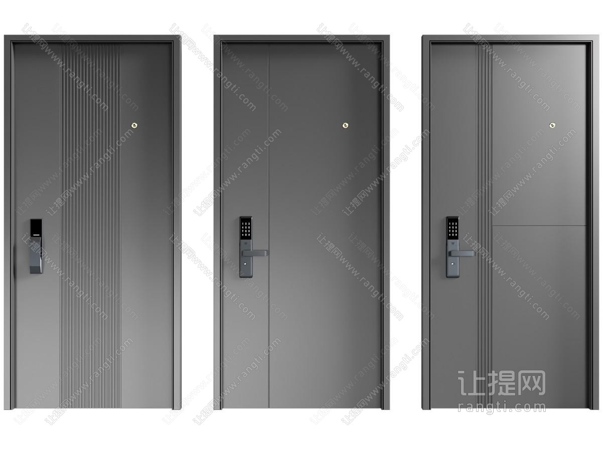 现代轻奢单开门