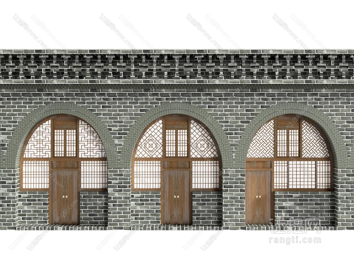 中式古建瓦窑堡会议旧址窑洞