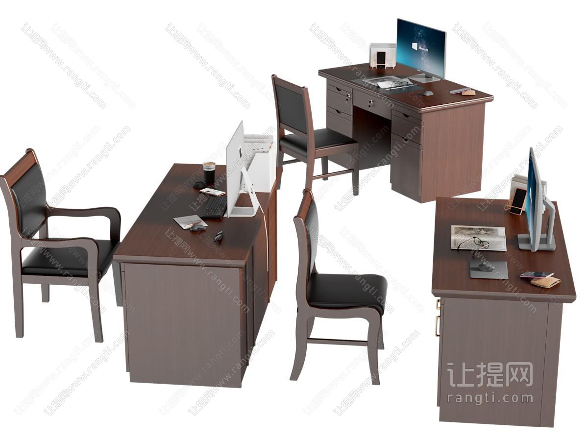 现代办公桌椅