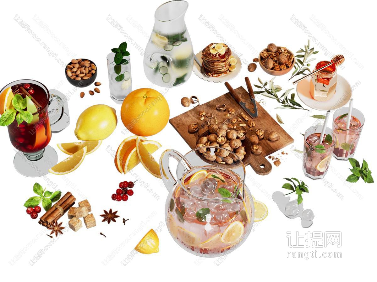 现代食物场景