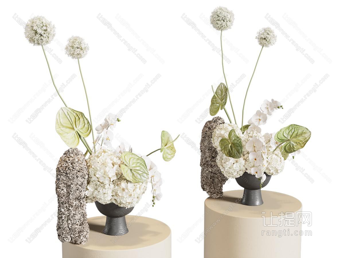 侘寂中古花瓶 侘寂风花瓶花艺