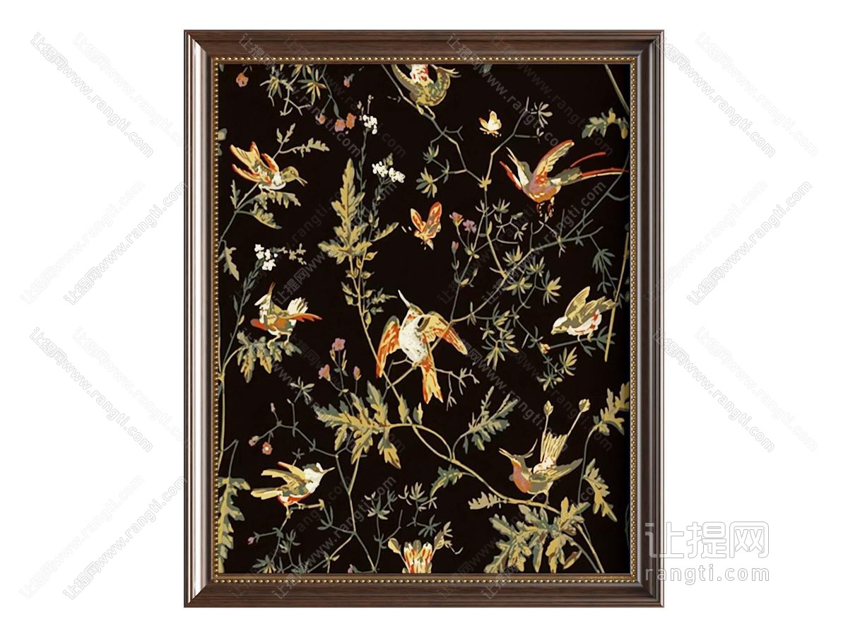 中古法式挂画