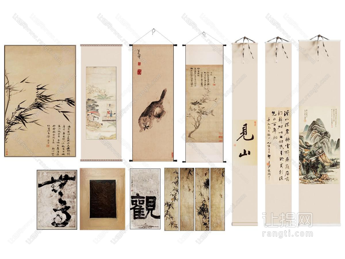 新中式挂画