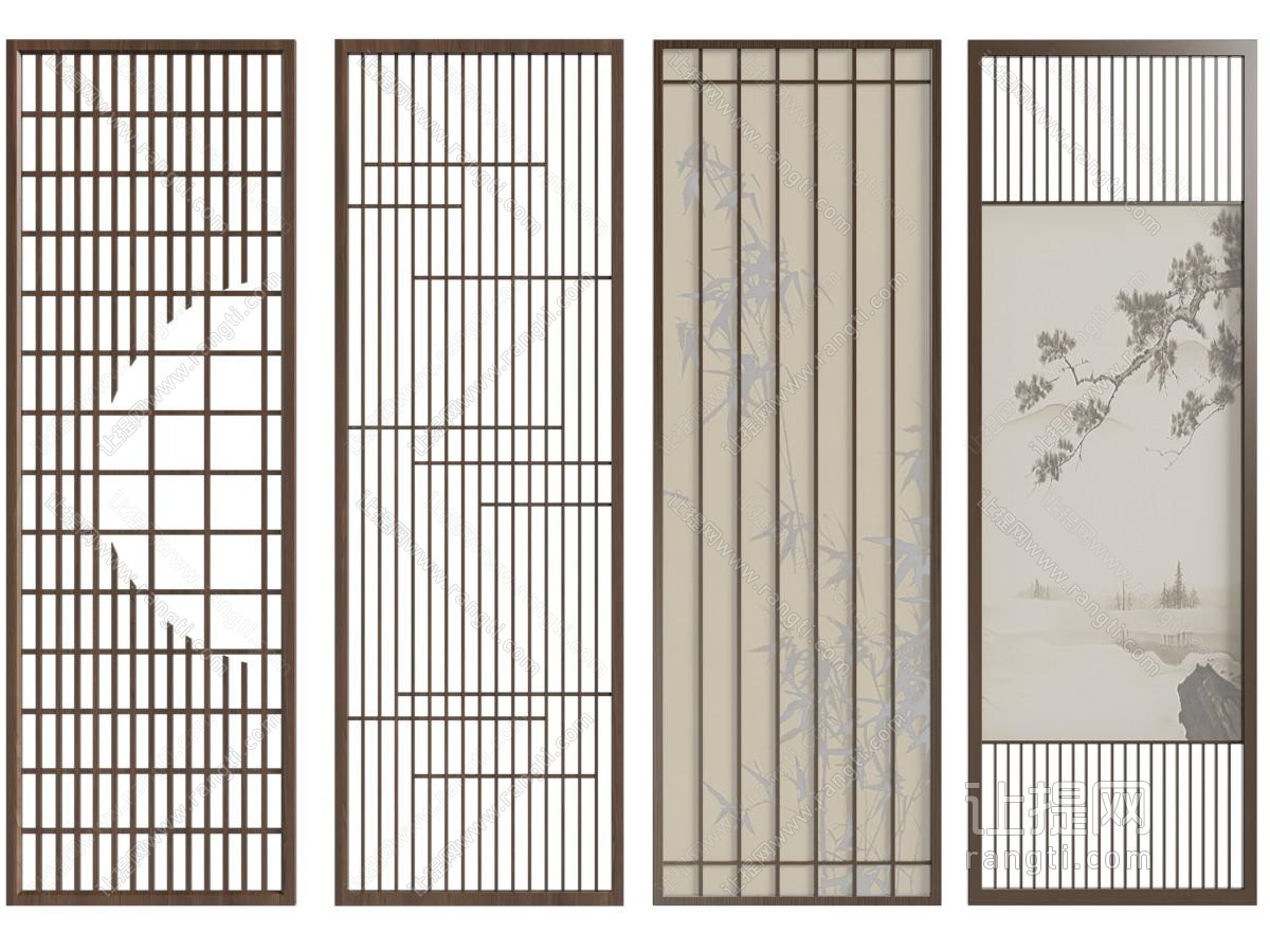 新中式屏风