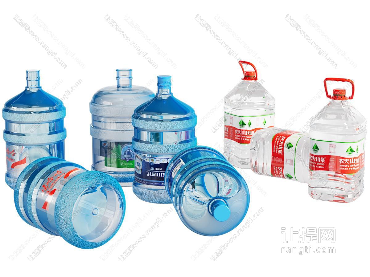 矿泉水现代用品