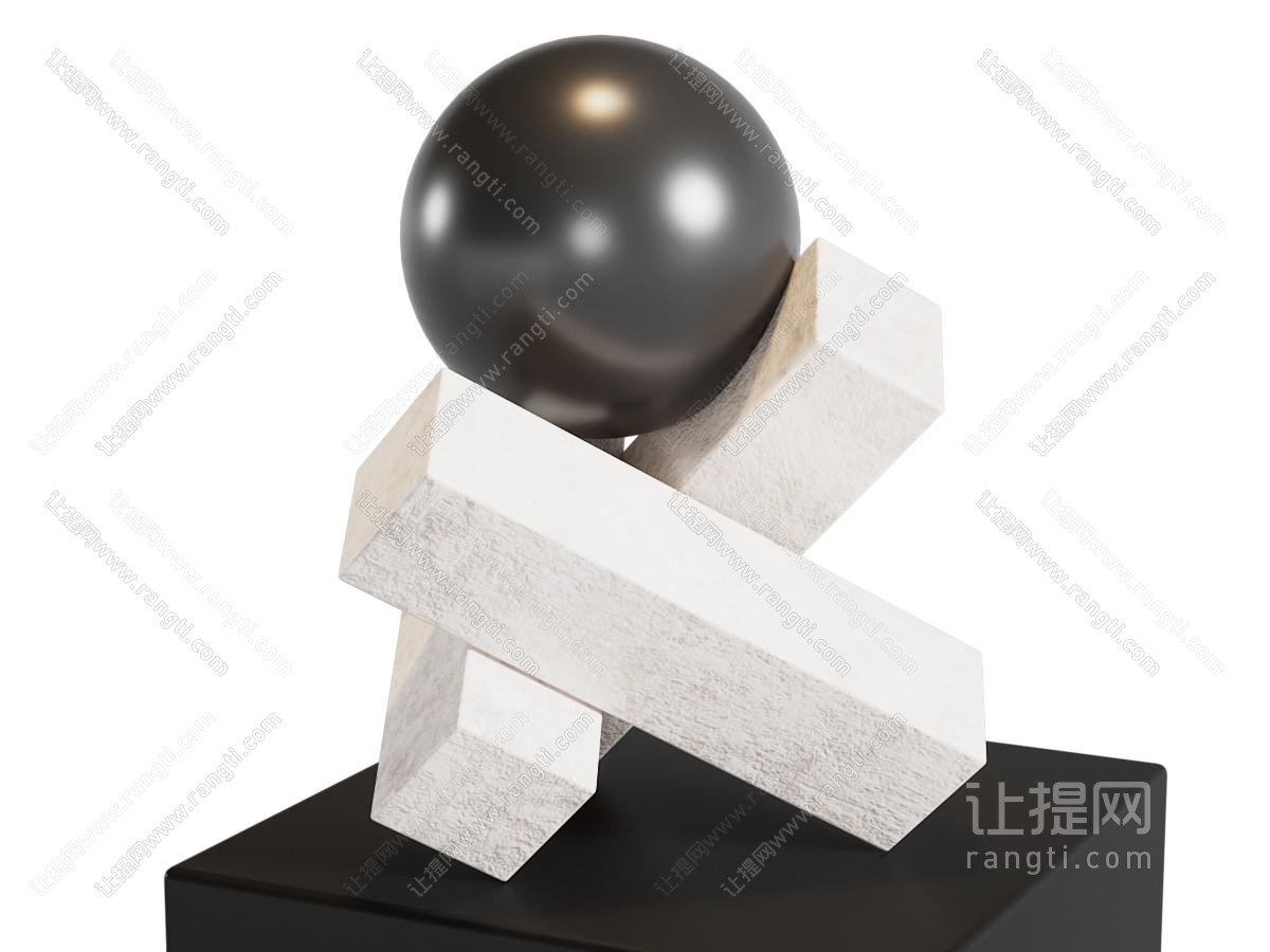现代雕塑摆件