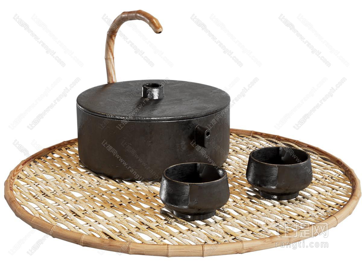 托盘 茶具杯子