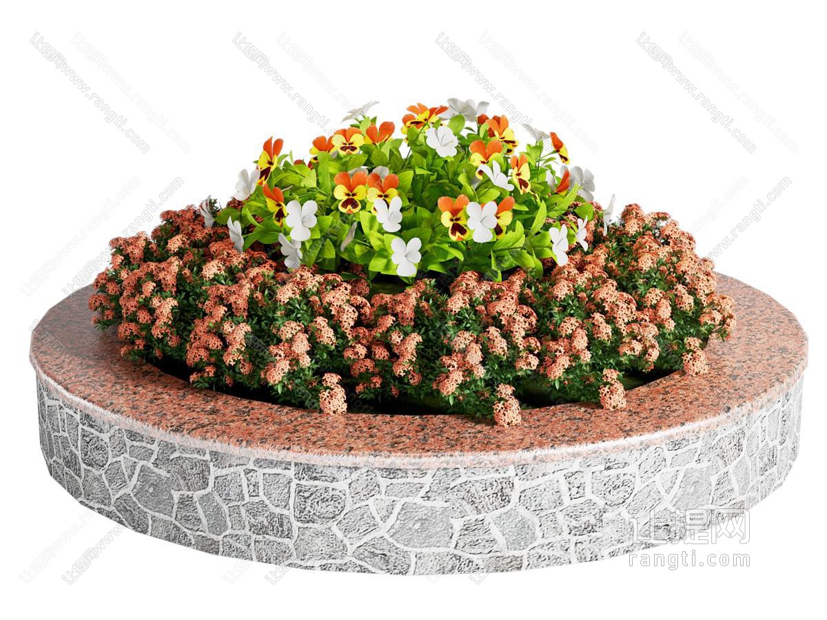 花池坐椅景观小品