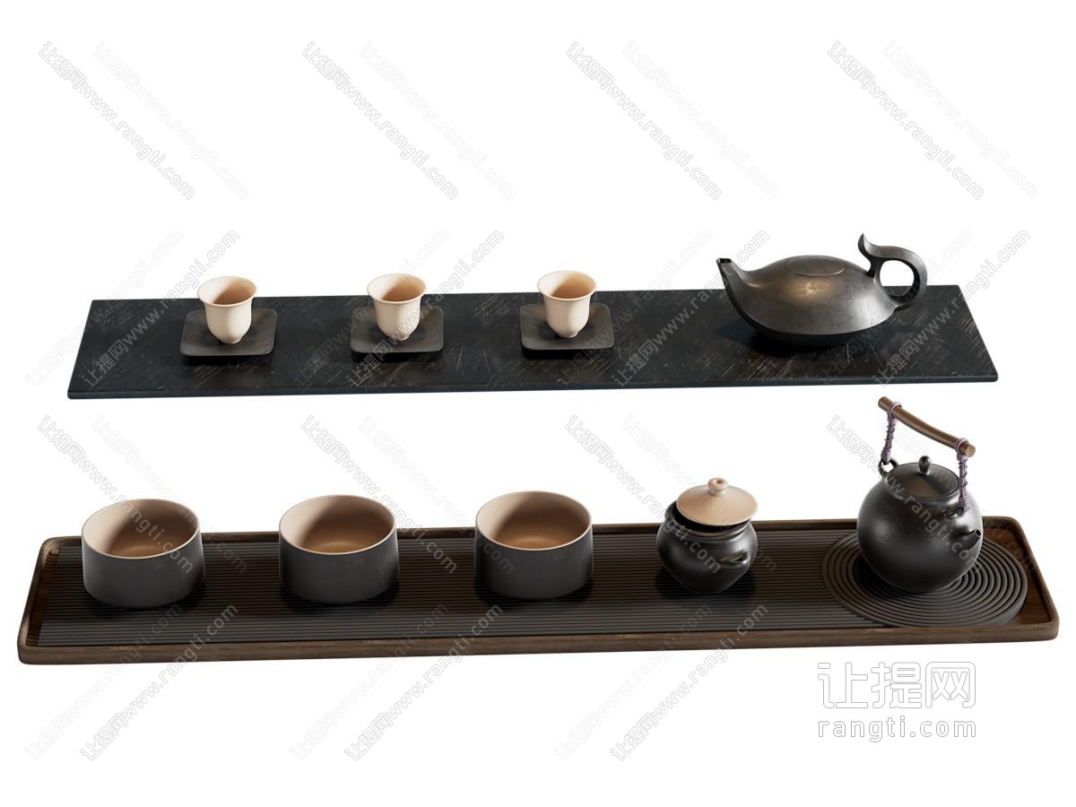 茶具 现代茶杯 茶壶