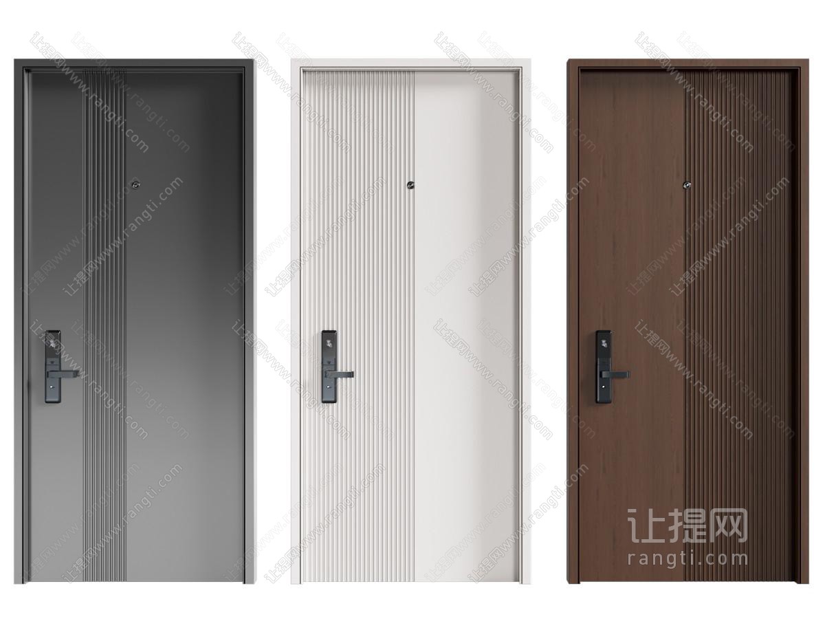 轻奢中古单开门