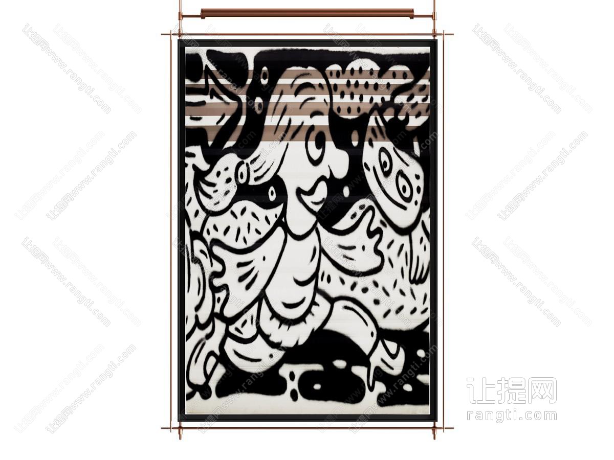 现代意式挂画