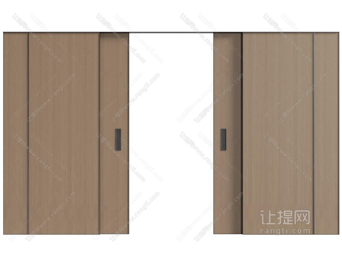 现代推拉门