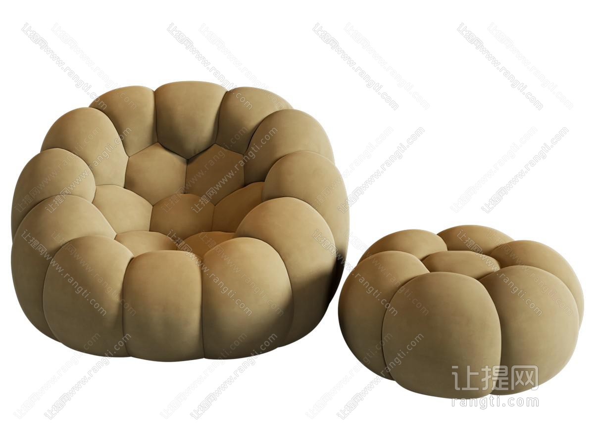 中古法式单人沙发