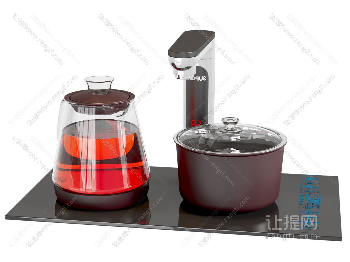 厨房电器 电磁炉 茶具 电热烧水壶