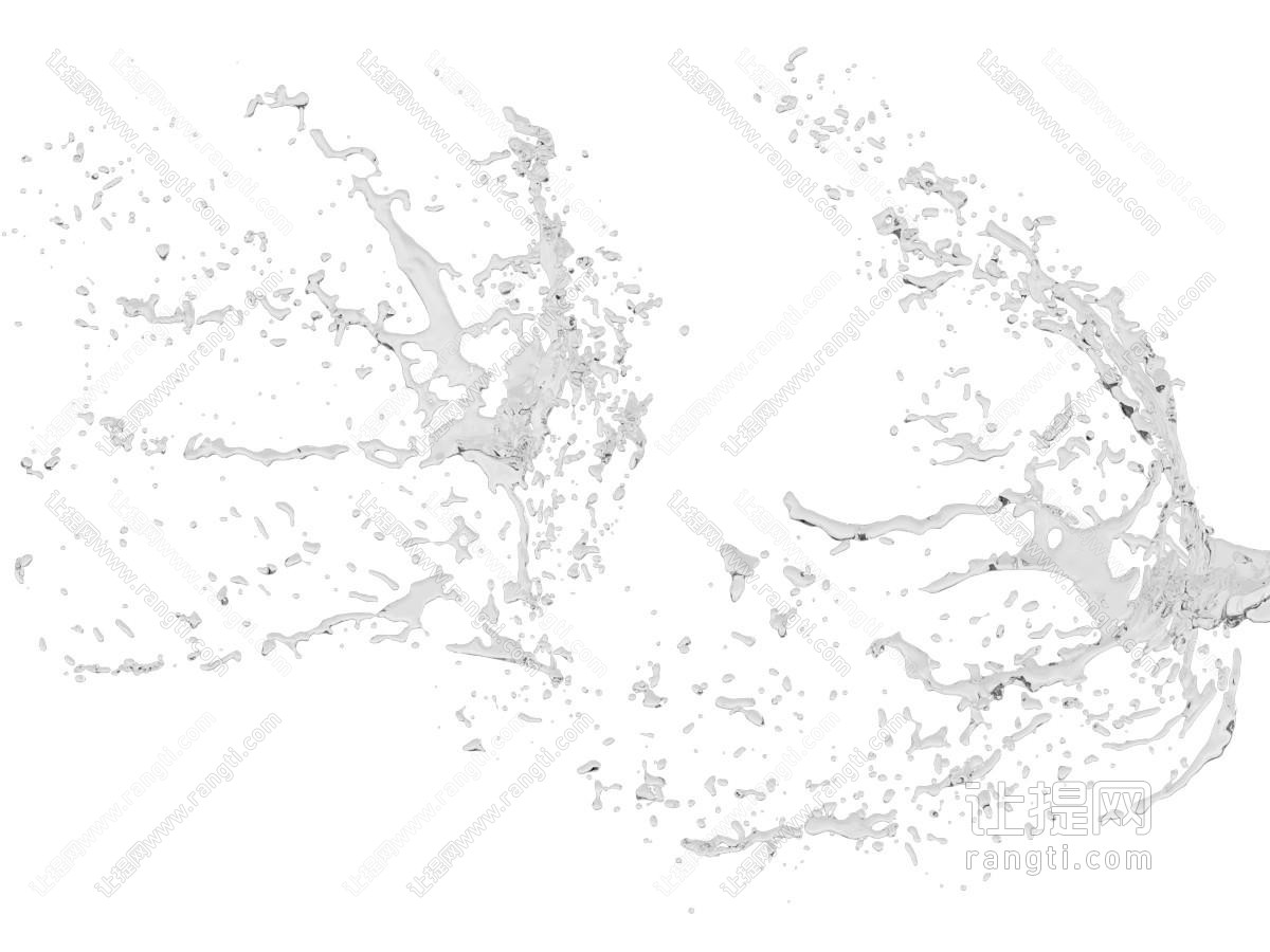 水相关 液体 水流 水花等