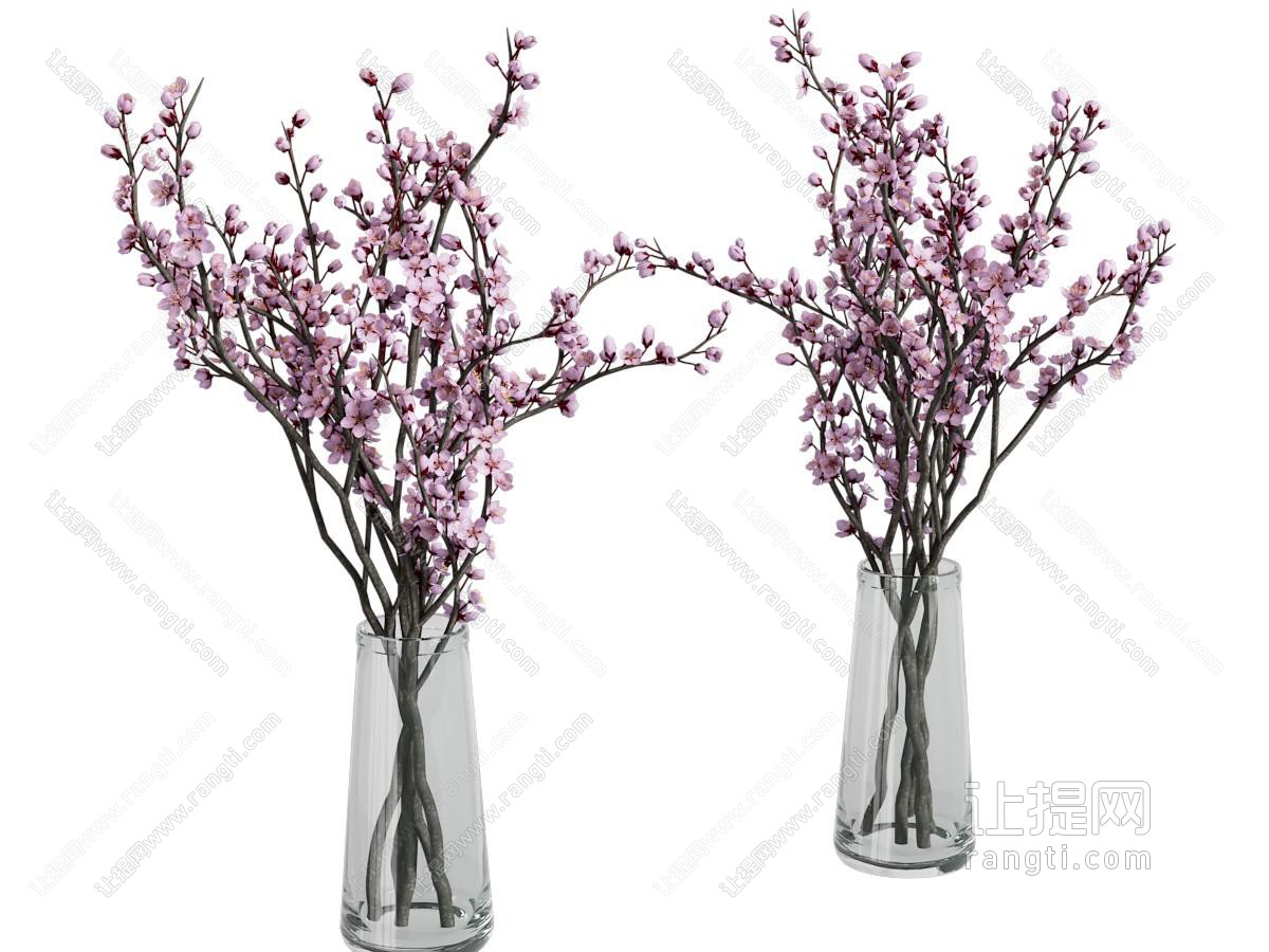 现代花艺 梅花