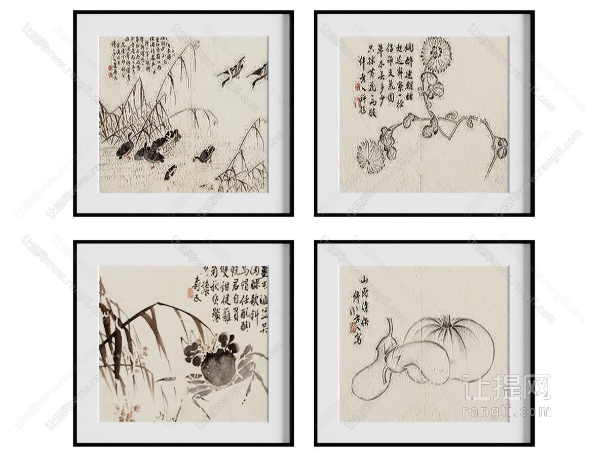 新中式装饰画