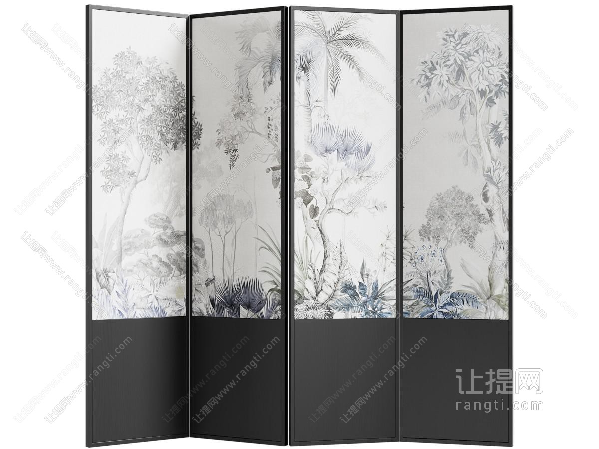 法式屏风 法式隔断 屏风