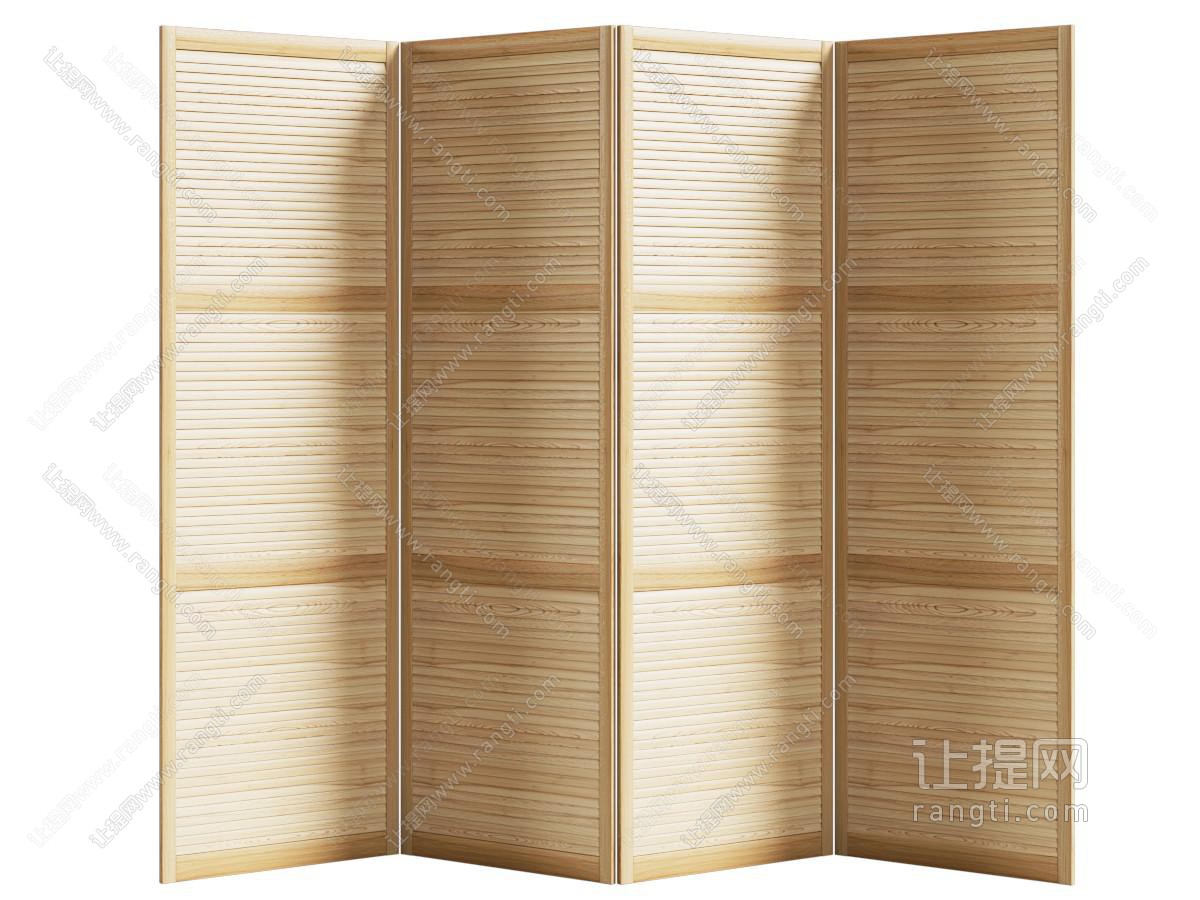 新中式屏风隔断