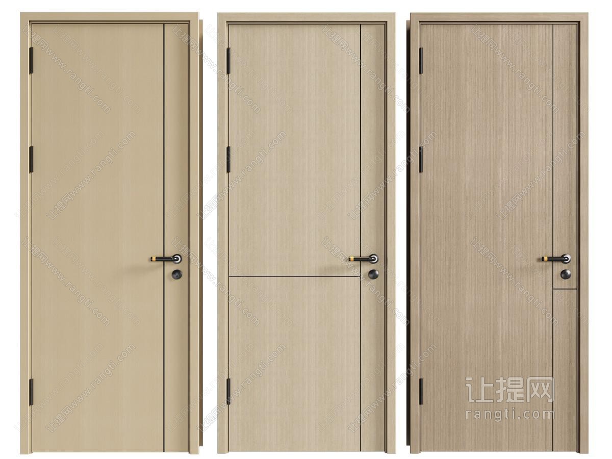 新中式中古单开门