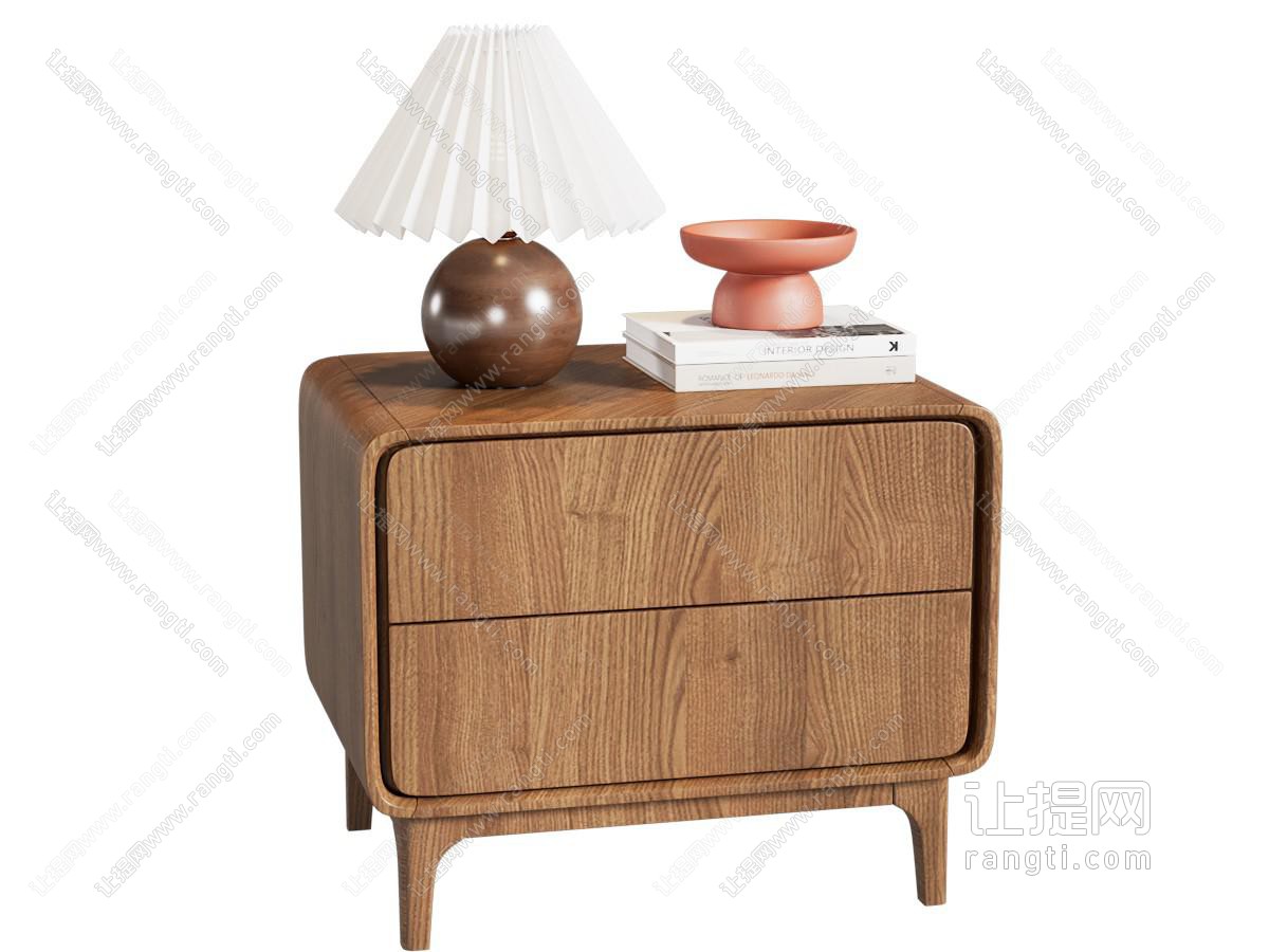 中古床头柜