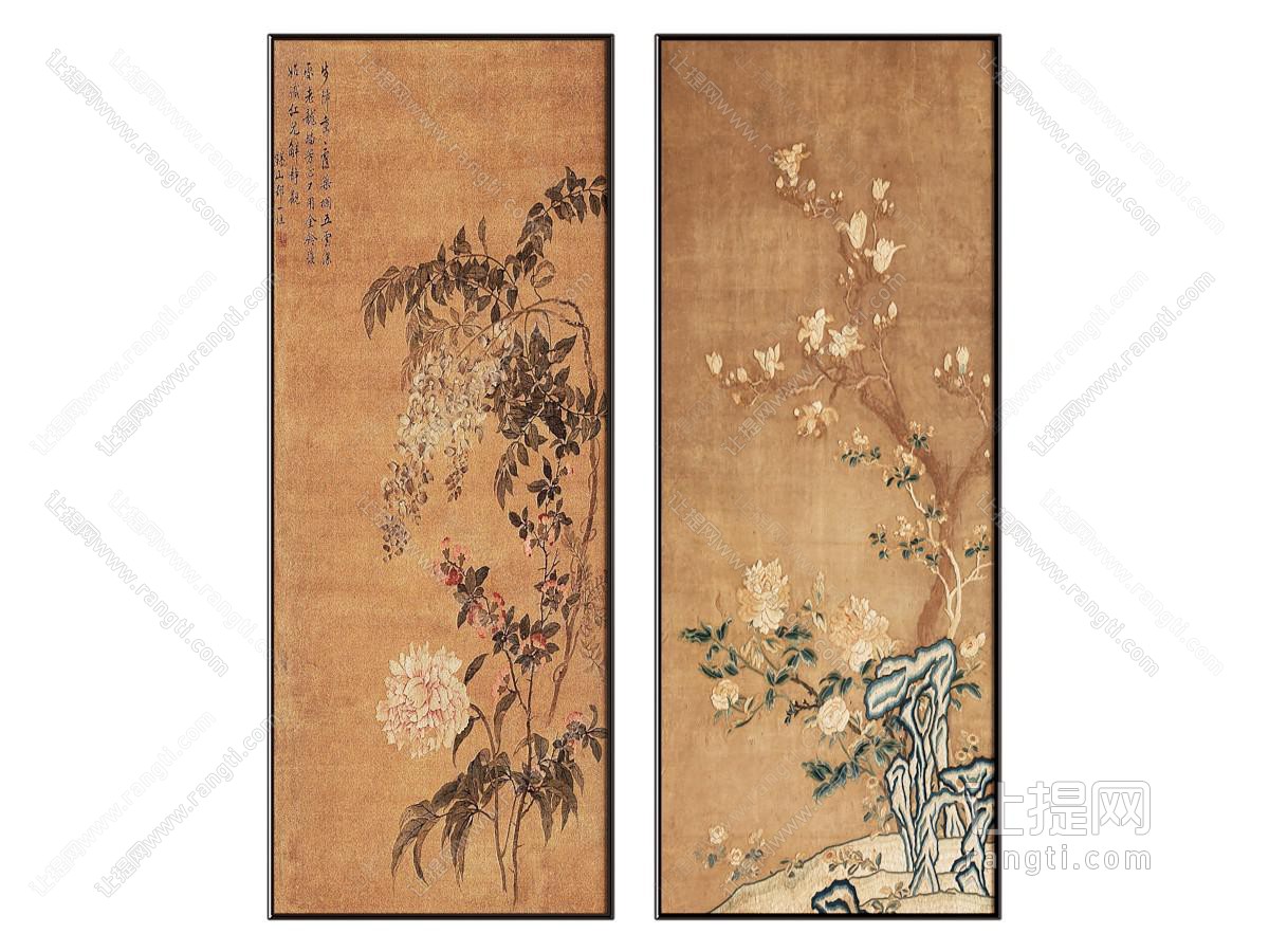 新中式宋式挂画