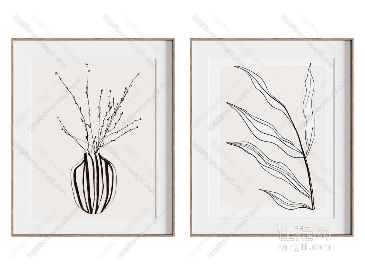 装饰画 植物画