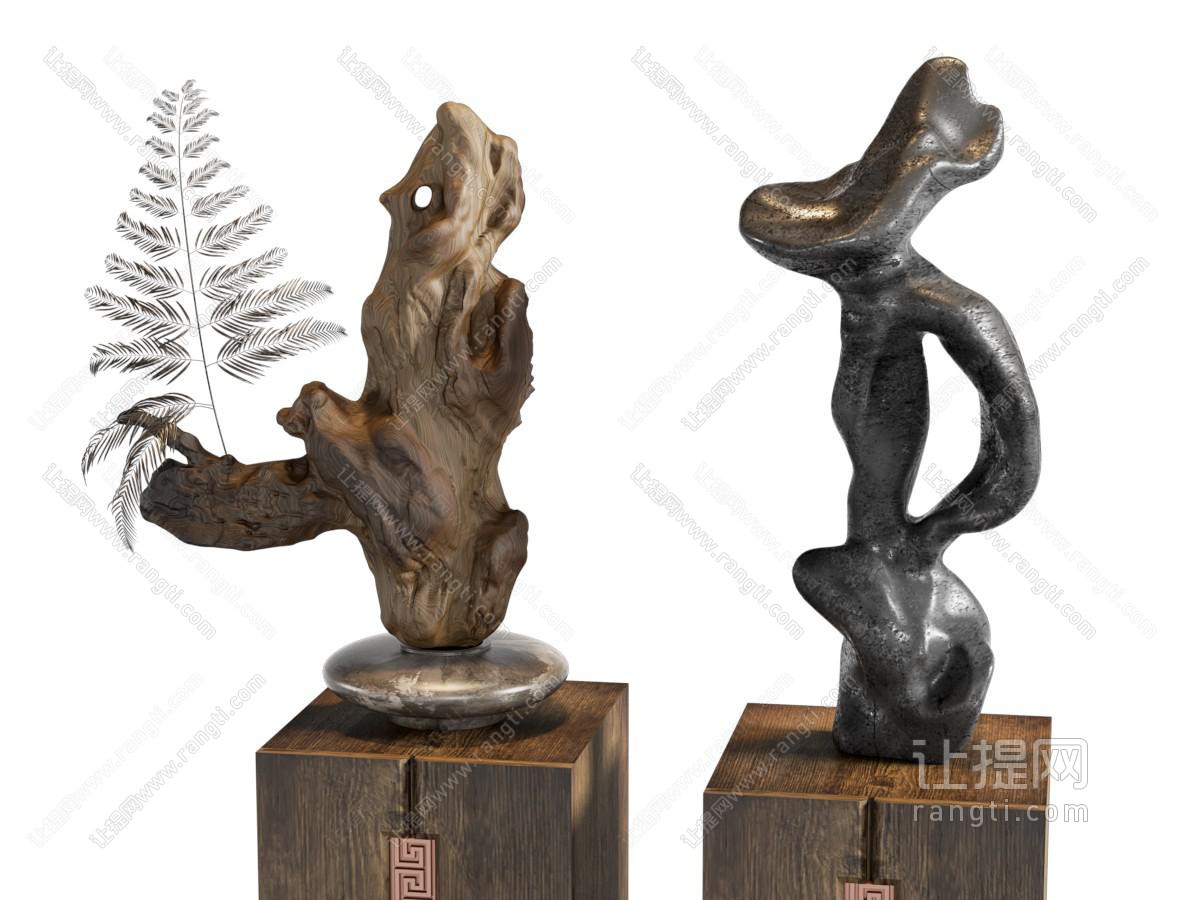 中古雕塑摆件
